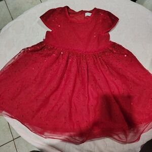 Primark Red Glittery Dress